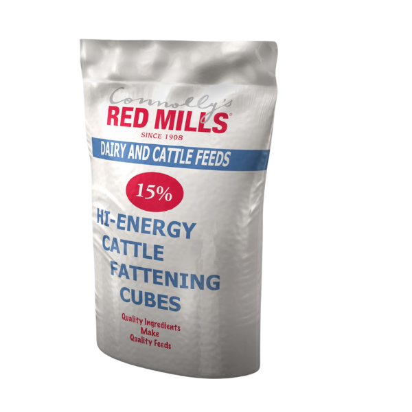 Connolly’s RED MILLS 15% Hi Energy Cattle Fattening Cubes