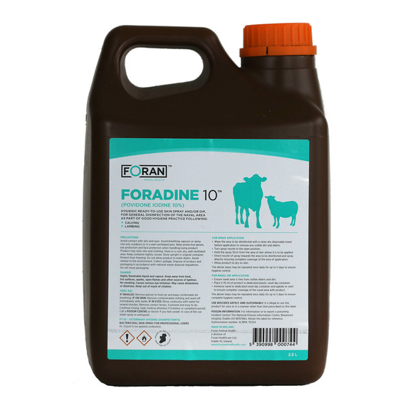 Foradine 10 Povidone Iodine 10%