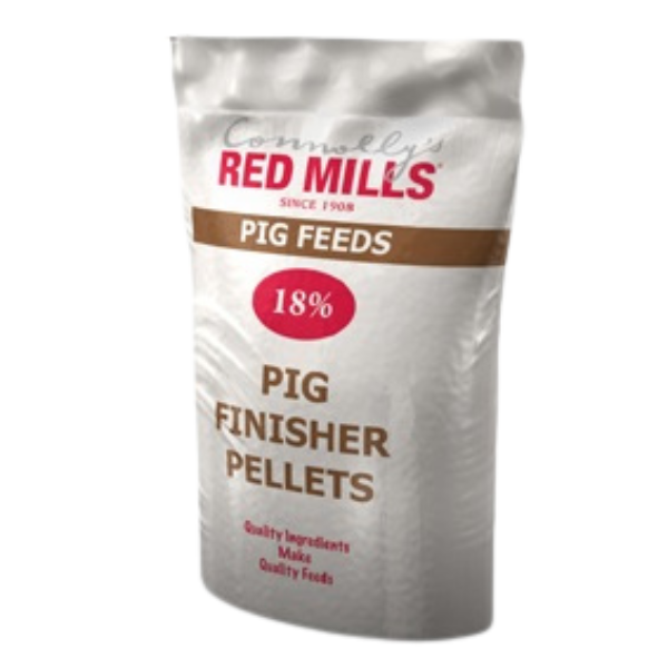 Connolly’s RED MILLS 18% Pig Finisher Pellets