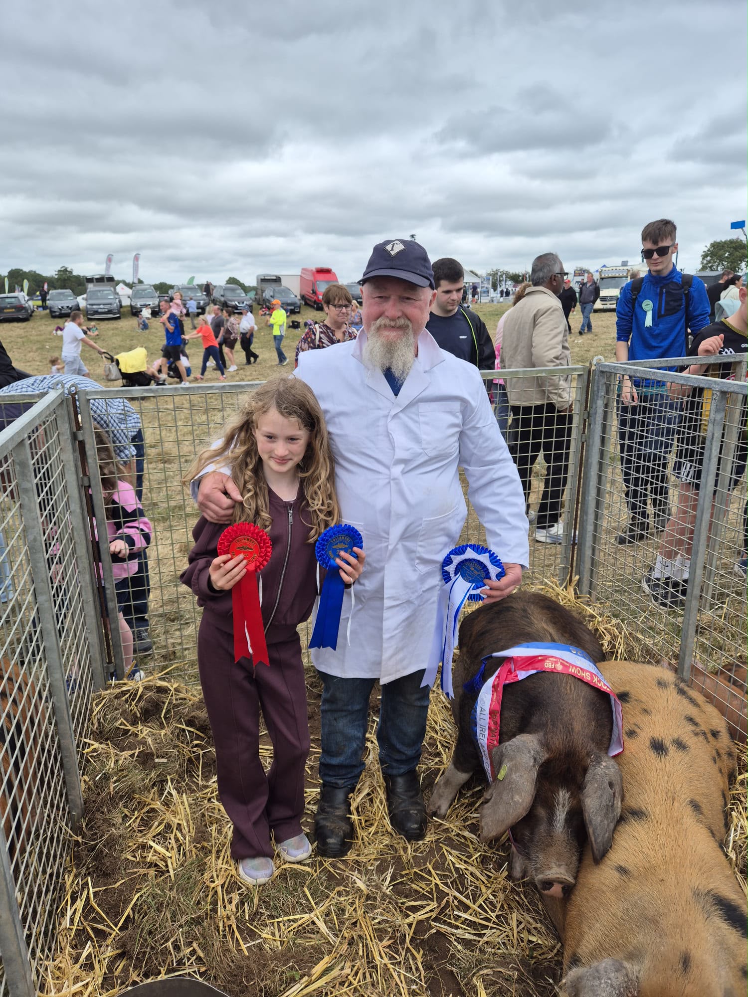 Mick Forde Winner of All-Ireland Pig of the Year, Tullamore Show 2026 