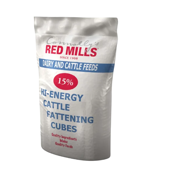 Connolly’s RED MILLS 15% Hi Energy Cattle Fattening Cubes