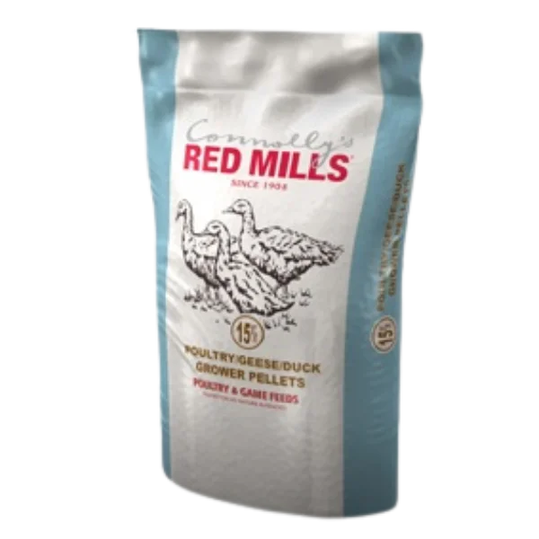 Connolly’s RED MILLS 15% Poultry Geese Duck Growers Pellets